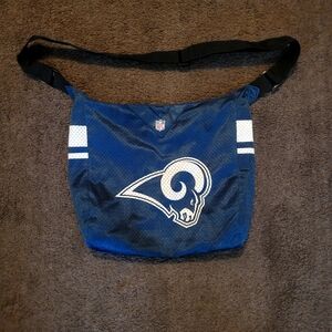 Blue NFL Team Logo Men's Bag